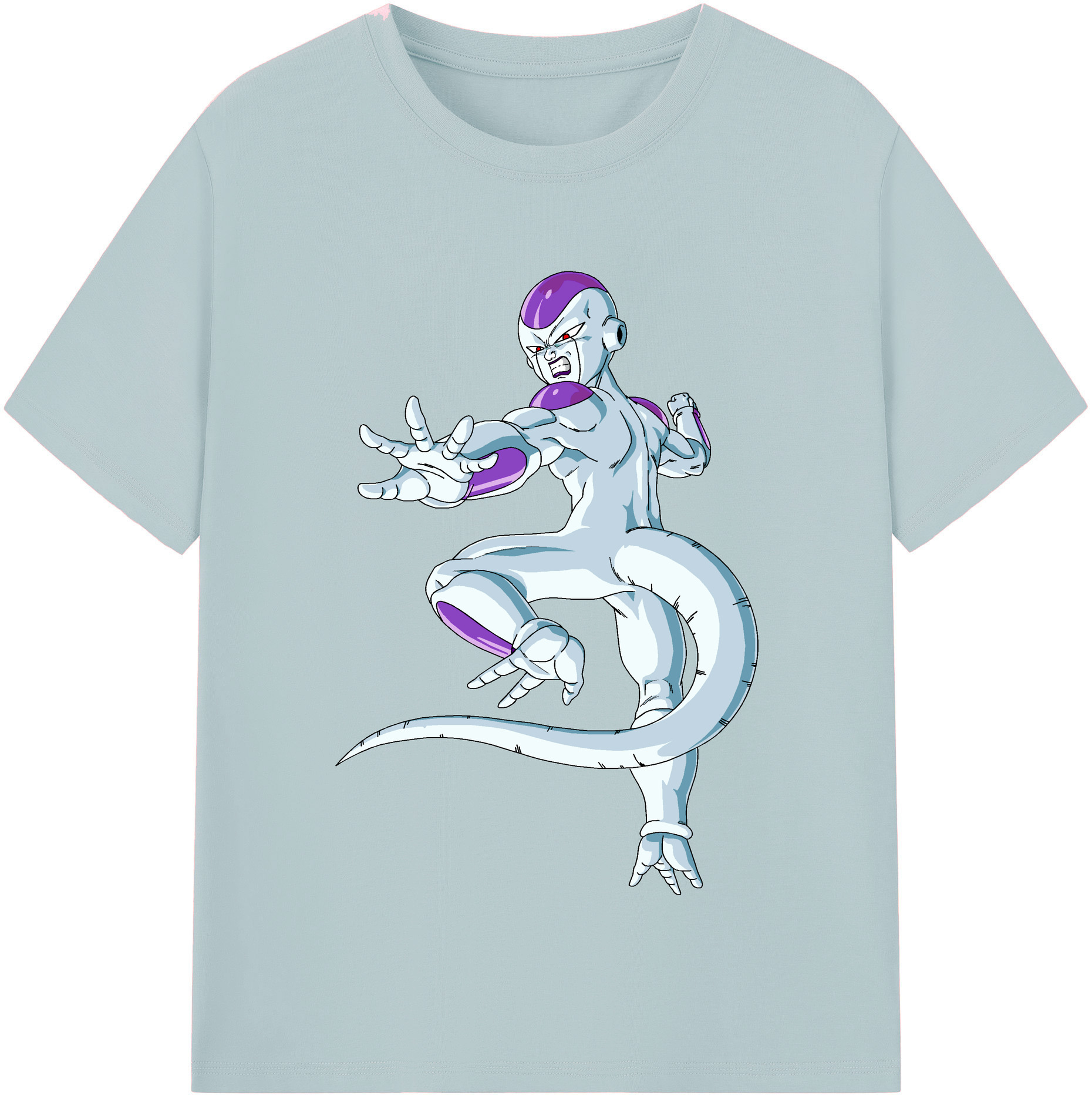 （画像用） ドラゴンボール フリーザ DRAGON BALL Frieza 綿100％半袖Tシャツ（フロントプリント）